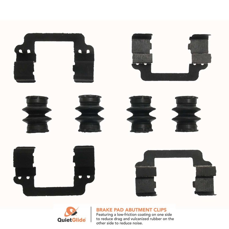 Carlson H5844Q Disc Brake Hardware Kit - Rear