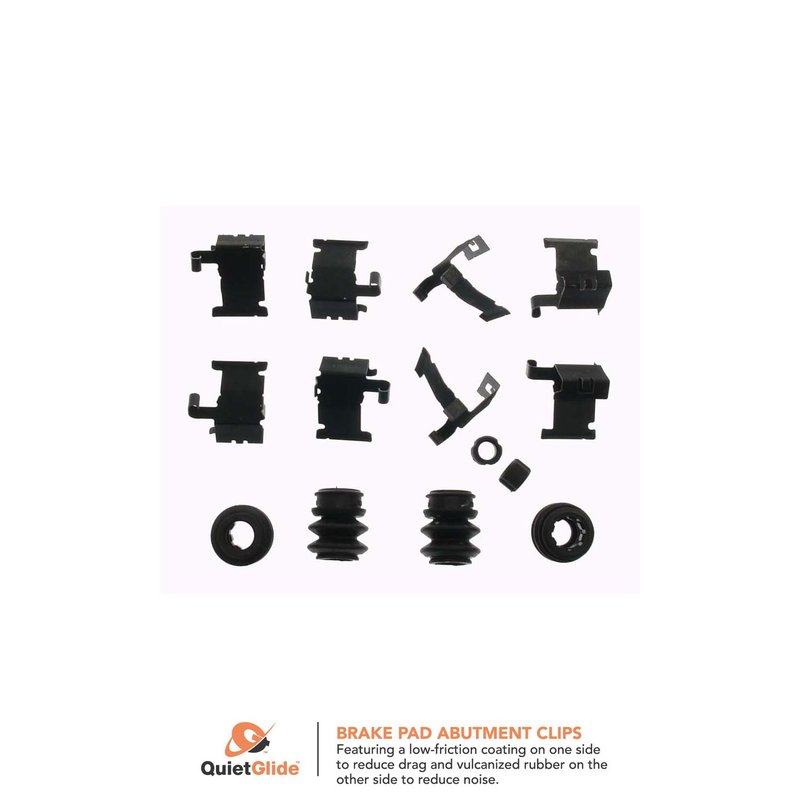 Carlson H5862Q Disc Brake Hardware Kit - Front