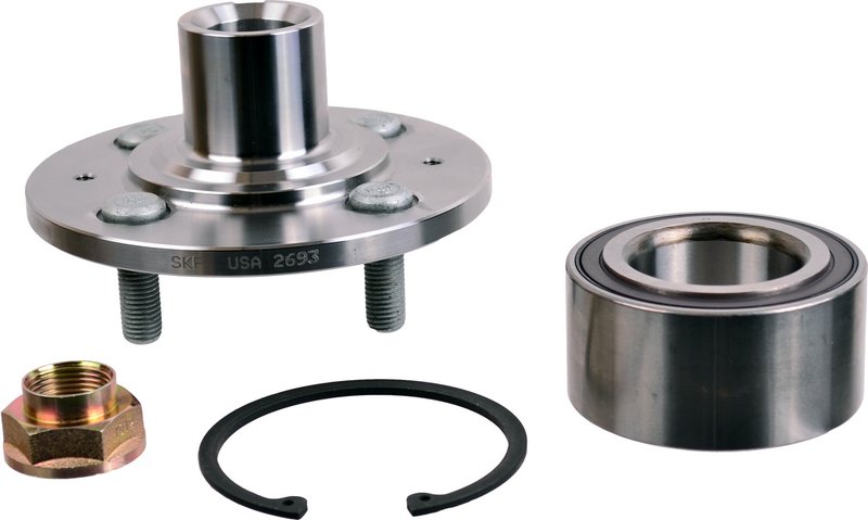 SKF BR930581K Wheel Bearing and Hub Assembly - Front