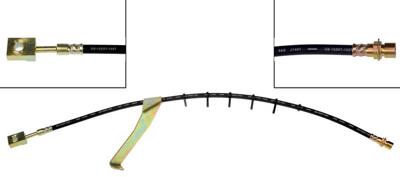 Dorman H620344 Brake Hydraulic Hose - Front Right