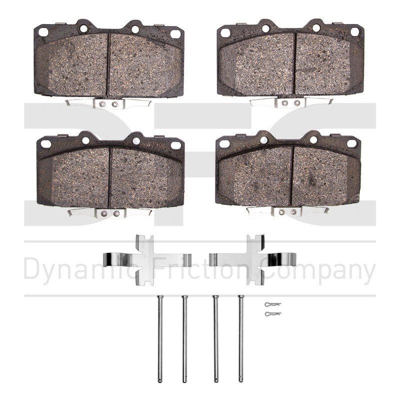 Dynamite Friction 1115-0647-01 Disc Brake Pad Set - Front