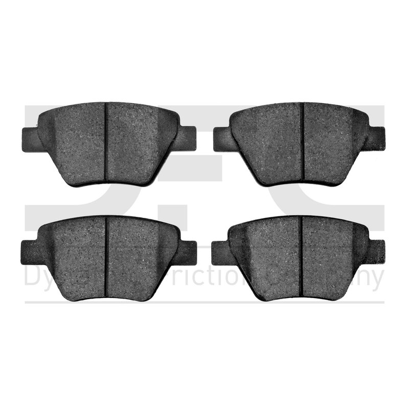 Dynamite Friction 1115-1456-00 Disc Brake Pad Set - Rear