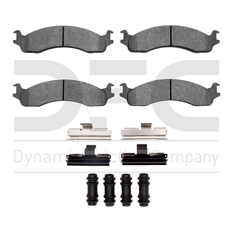 Dynamite Friction 1214-0655-01 Disc Brake Pad Set - Front