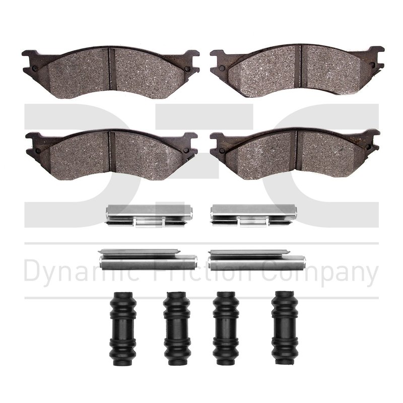 Dynamic Friction 1214-0702-01 Disc Brake Pad Set - Front