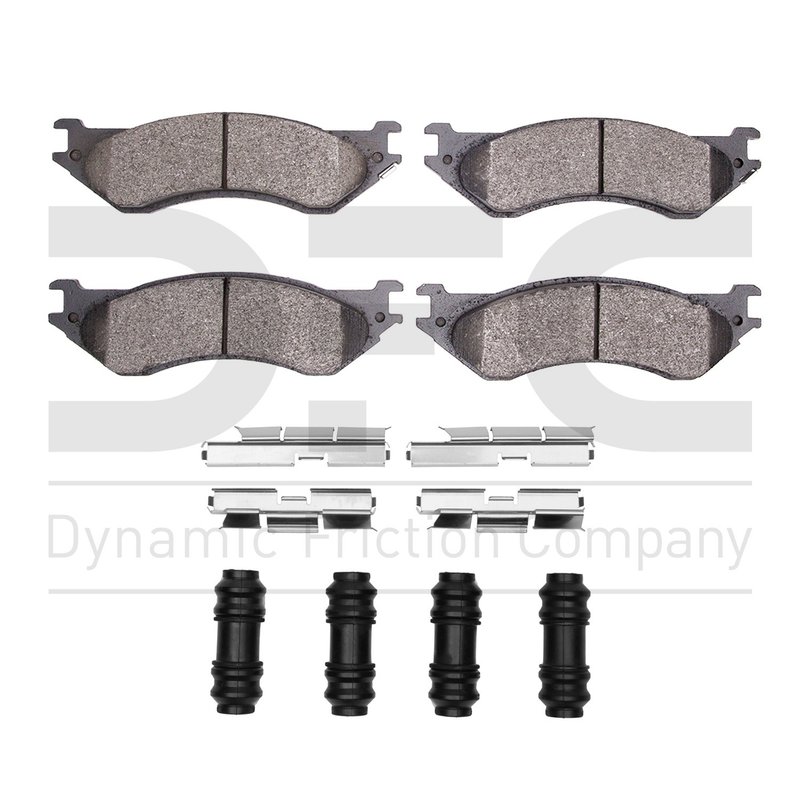 Dynamic Friction 1214-0702-13 Disc Brake Pad Set - Front