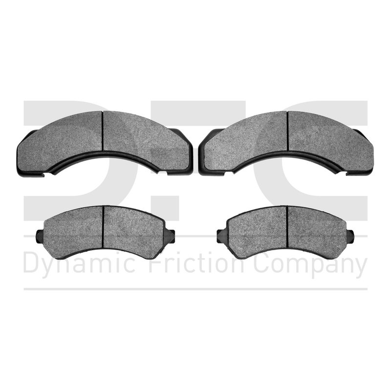 Dynamite Friction 1214-0717-00 Disc Brake Pad Set - Front or Rear