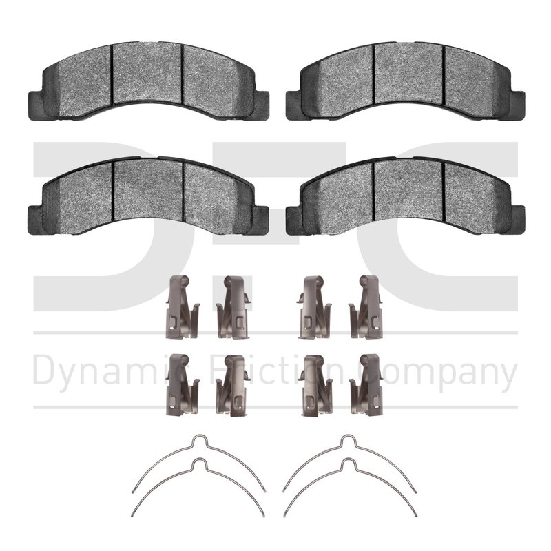Dynamite Friction 1214-0756-01 Disc Brake Pad Set - Front