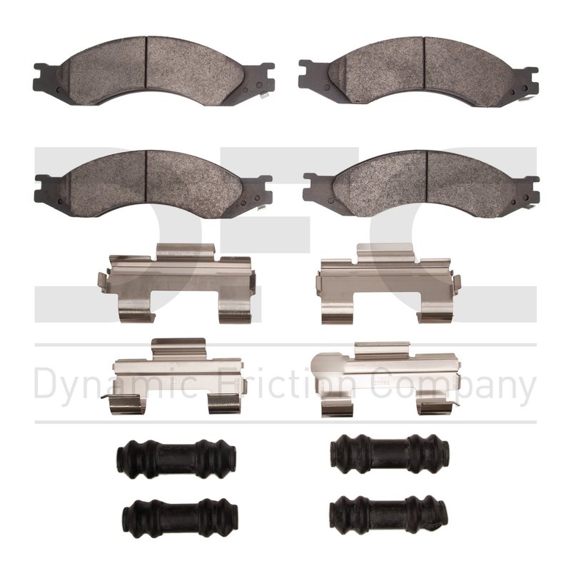 Dynamic Friction 1214-1010-01 Disc Brake Pad Set - Front or Rear