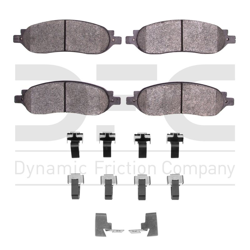 Dynamite Friction 1214-1068-01 Disc Brake Pad Set - Rear