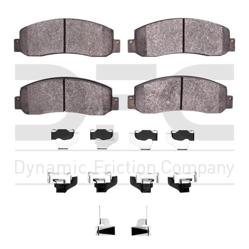 Dynamite Friction 1214-1069-01 Disc Brake Pad Set - Front