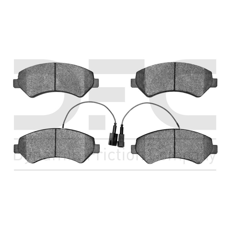 Dynamite Friction 1214-1540-20 Disc Brake Pad Set - Front