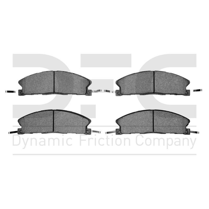 Dynamite Friction 1214-1611-10 Disc Brake Pad Set - Front