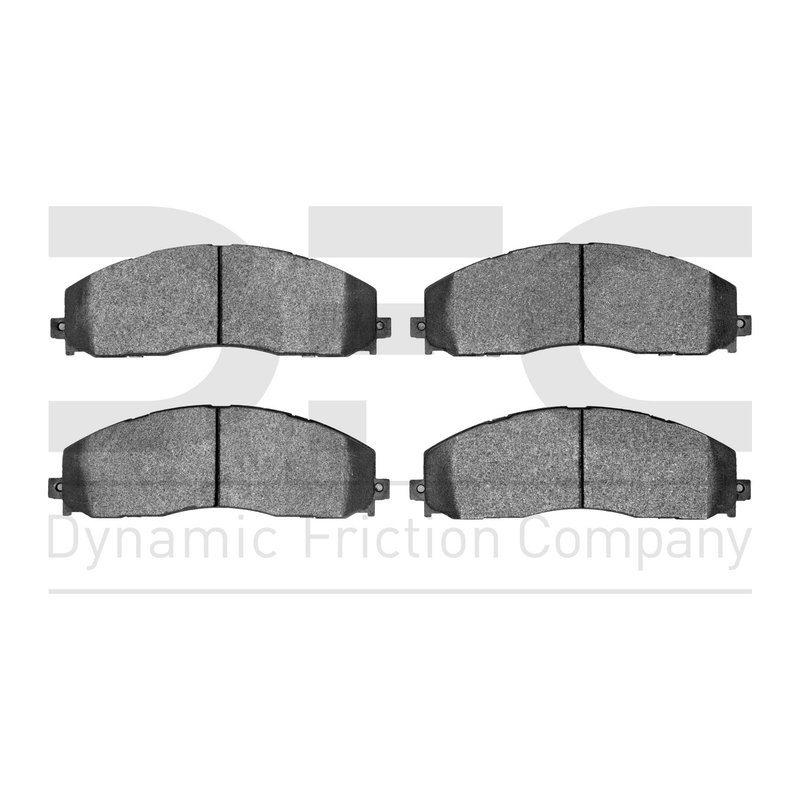 Dynamite Friction 1214-1680-00 Disc Brake Pad Set - Front
