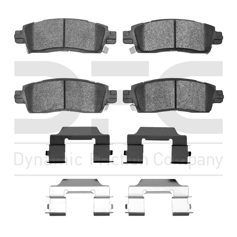 Dynamite Friction 1310-0883-01 Disc Brake Pad Set - Rear