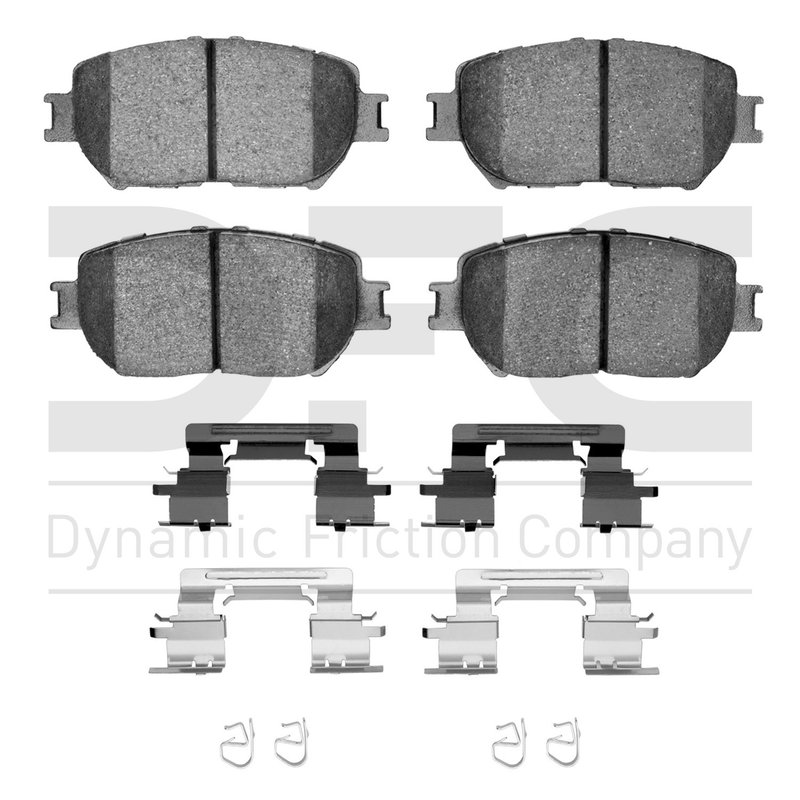 Dynamic Friction 1310-0908-01 Disc Brake Pad Set - Front