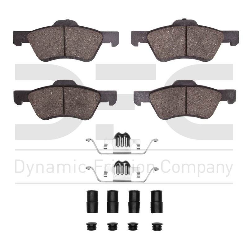 Dynamic Friction 1310-1047-01 Disc Brake Pad Set - Front