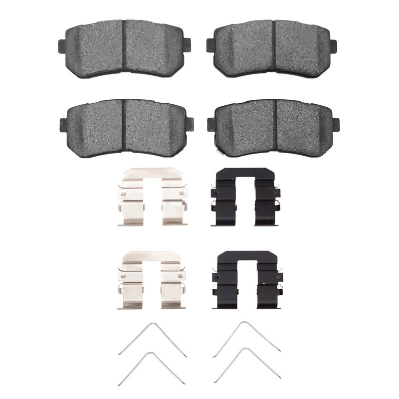 Dynamic Friction 1310-1157-02 Disc Brake Pad Set - Rear