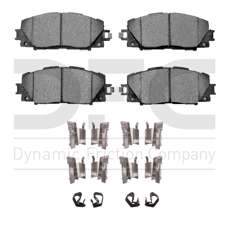 Dynamic Friction 1310-1184-11 Disc Brake Pad Set - Front