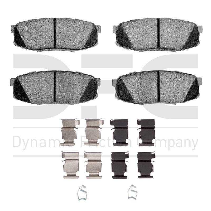 Dynamic Friction 1310-1304-01 Disc Brake Pad Set - Rear