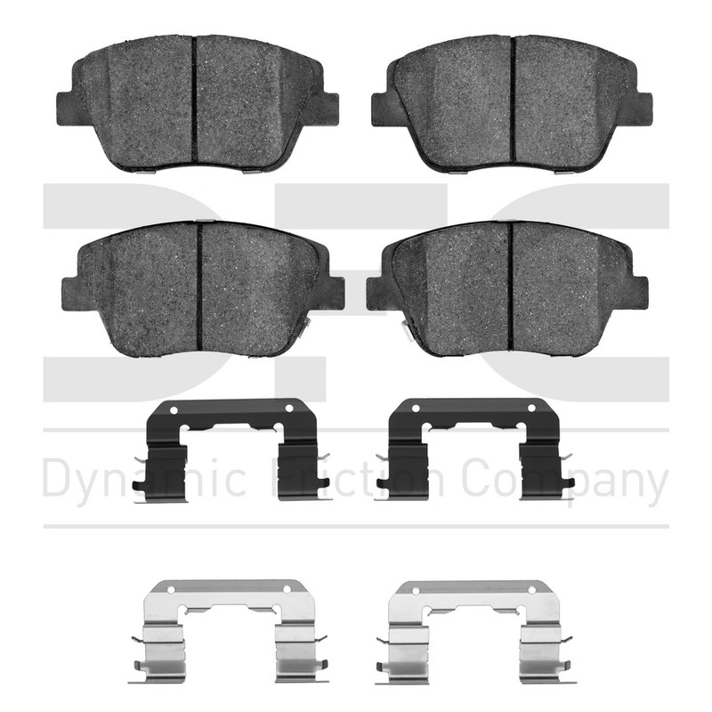 Dynamite Friction 1310-1444-01 Disc Brake Pad Set - Front