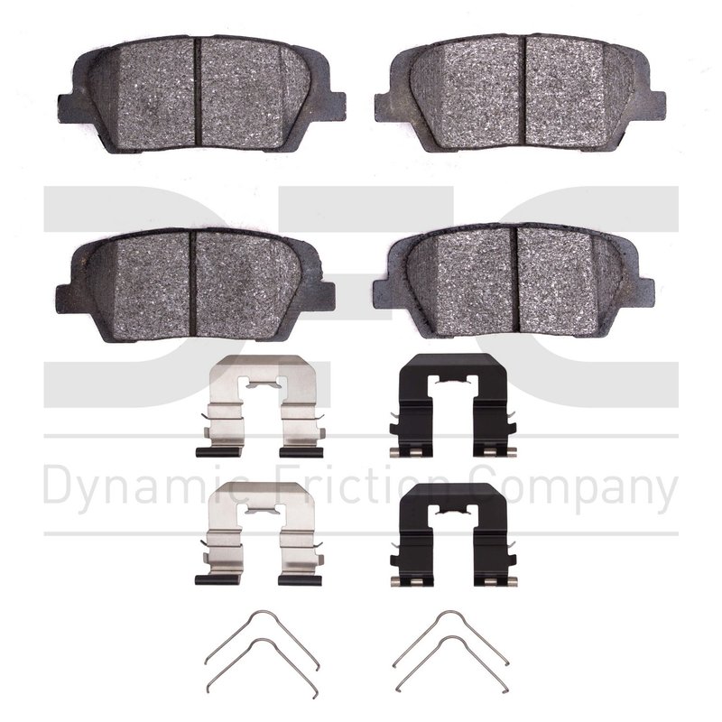 Dynamite Friction 1310-1816-03 Disc Brake Pad Set - Rear