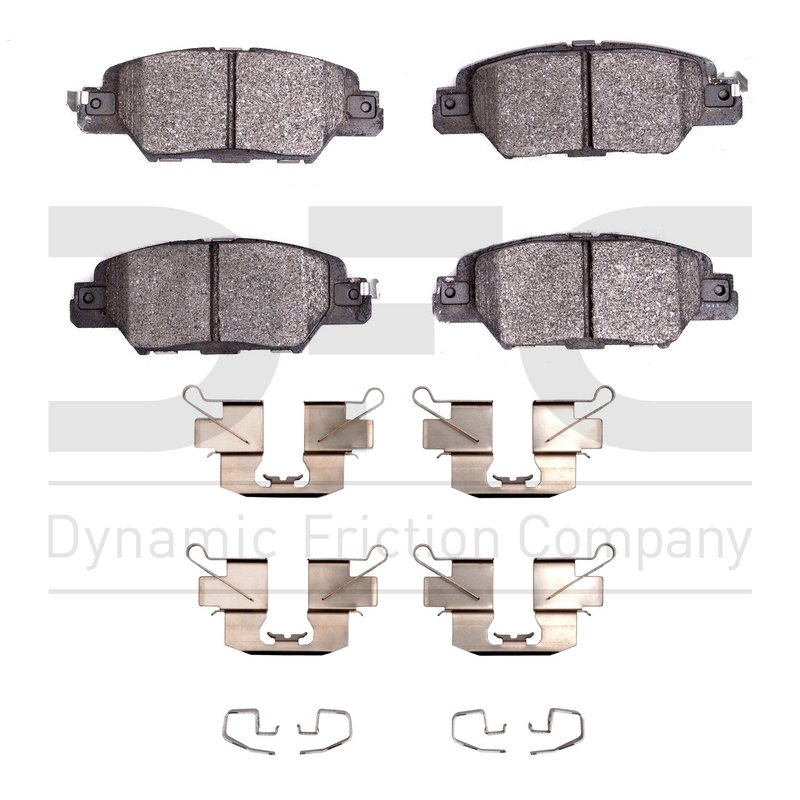 Dynamic Friction 1310-1846-01 Disc Brake Pad Set - Rear