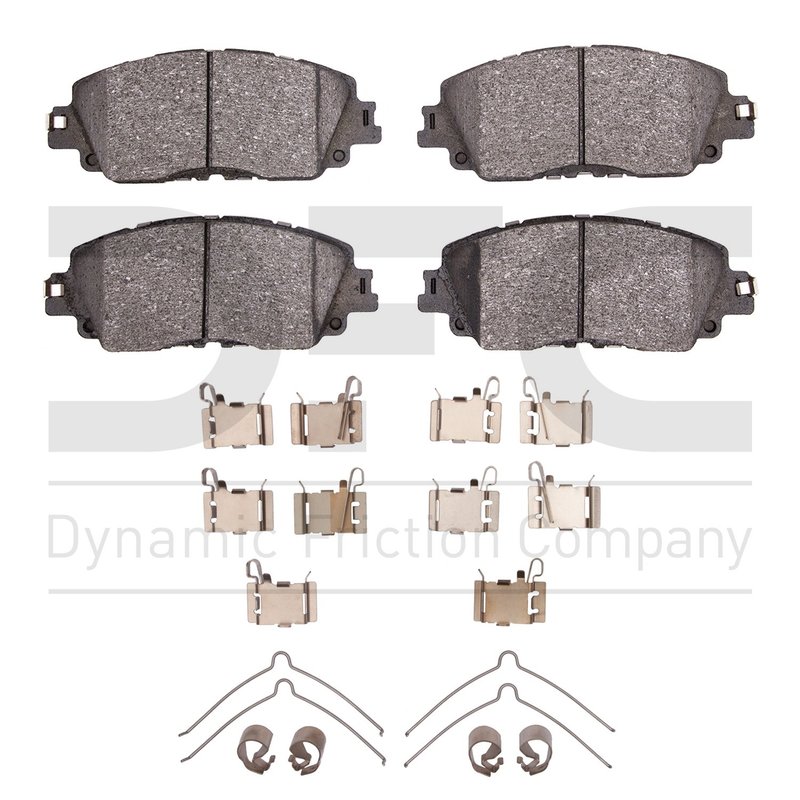 Dynamic Friction 1310-2076-01 Disc Brake Pad Set - Front