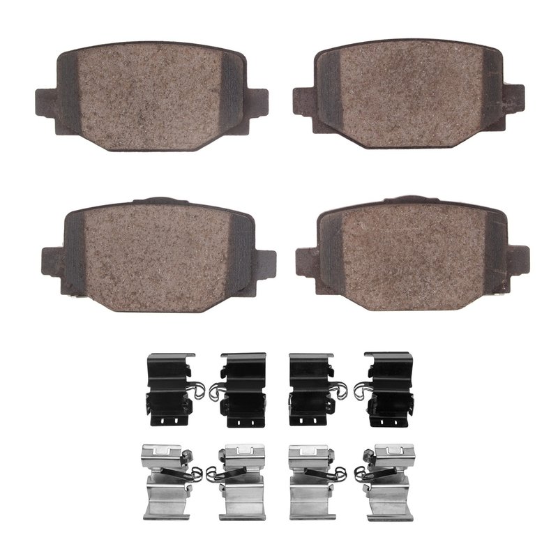 Dynamic Friction 1310-2191-01 Disc Brake Pad Set - Rear