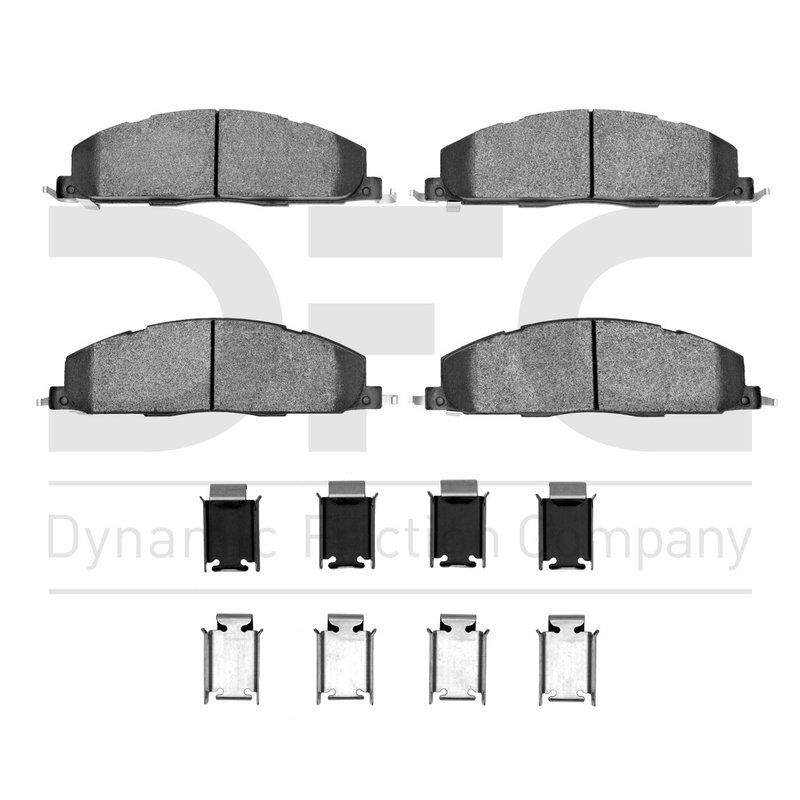 Dynamic Friction 1311-1400-01 Disc Brake Pad Set - Rear