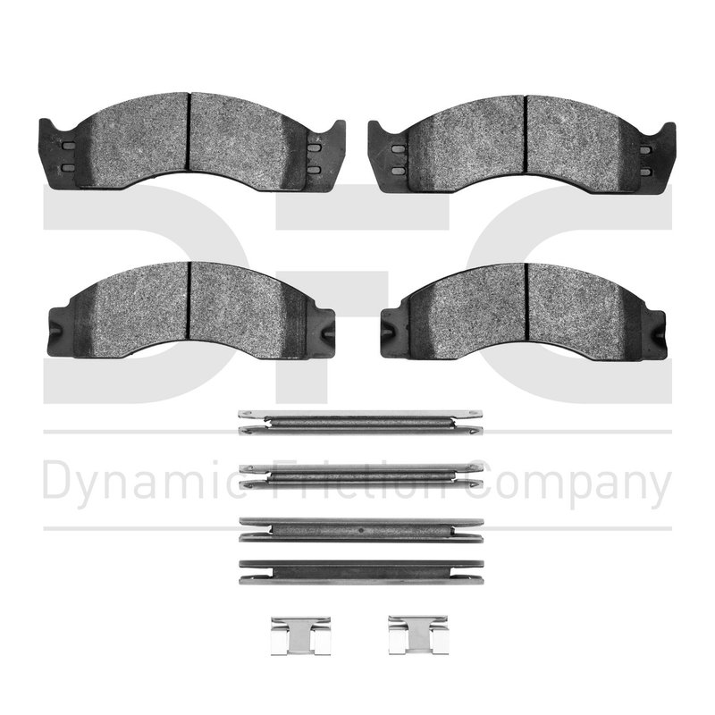 Dynamic Friction 1400-0411-01 Disc Brake Pad Set - Front or Rear