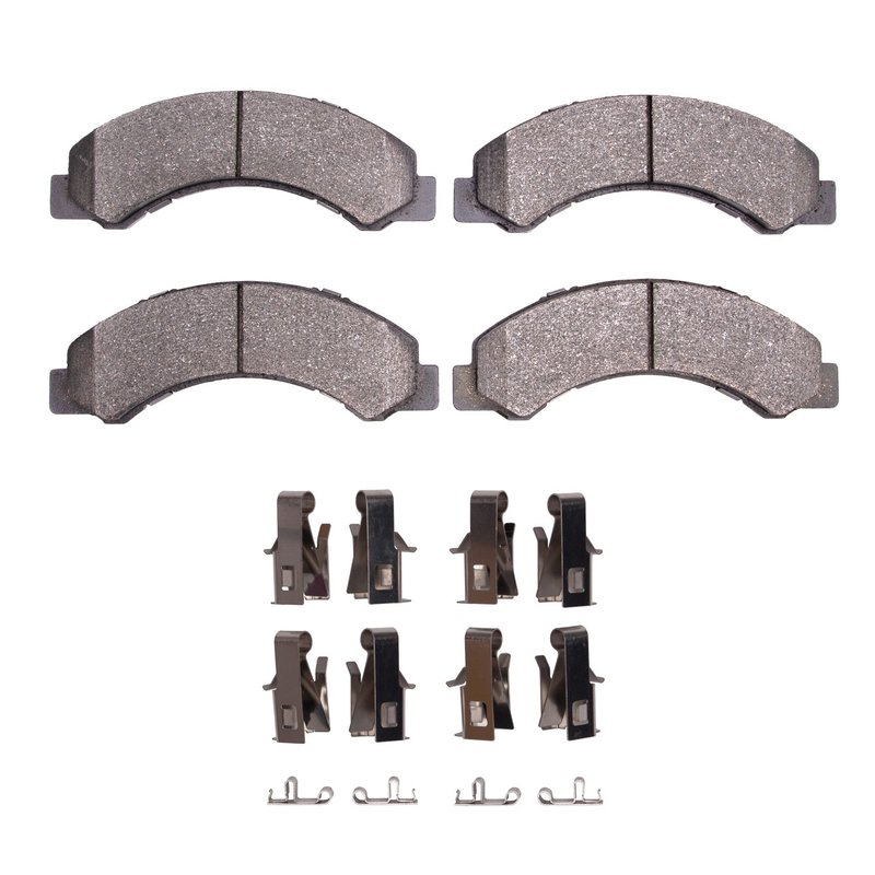 Dynamite Friction 1400-0825-01 Disc Brake Pad Set - Front or Rear