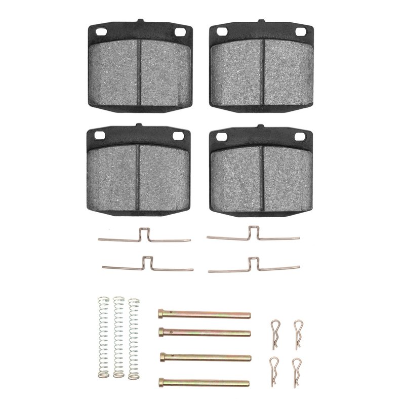 Dynamite Friction 1551-0117-01 Disc Brake Pad Set - Front
