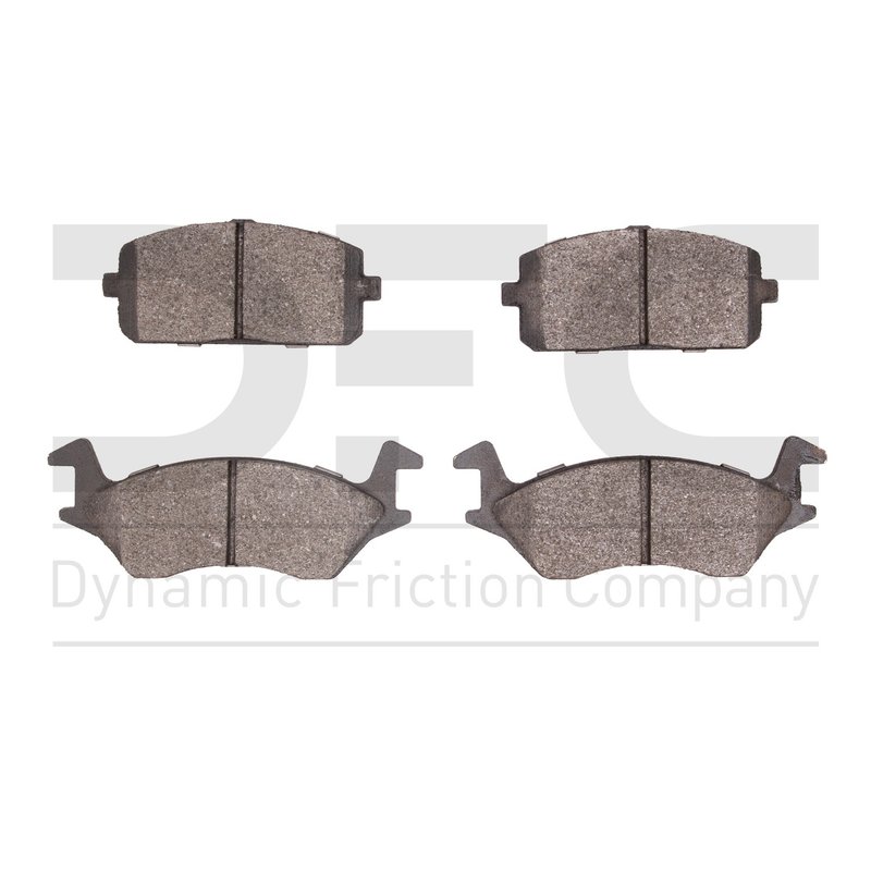 Dynamite Friction 1551-0180-00 Disc Brake Pad Set - Front