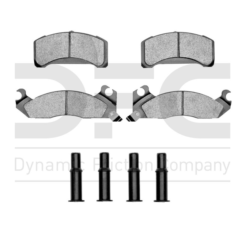 Dynamite Friction 1551-0310-02 Disc Brake Pad Set - Front