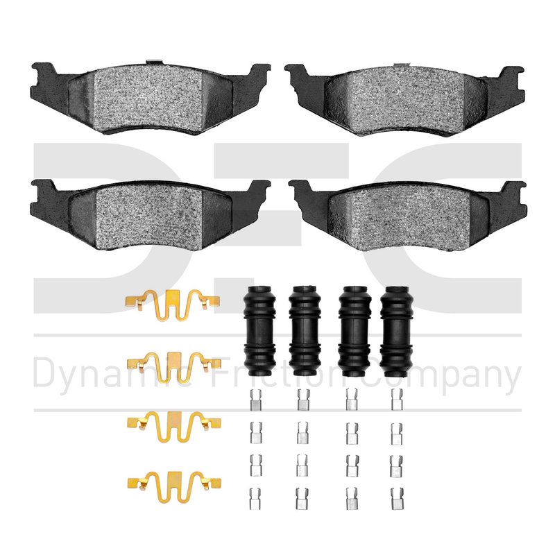 Dynamic Friction 1551-0512-01 Disc Brake Pad Set - Rear