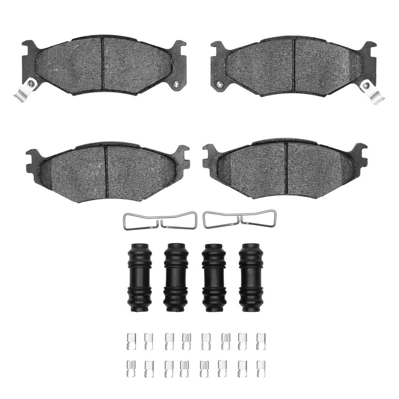 Dynamic Friction 1551-0522-01 Disc Brake Pad Set - Front