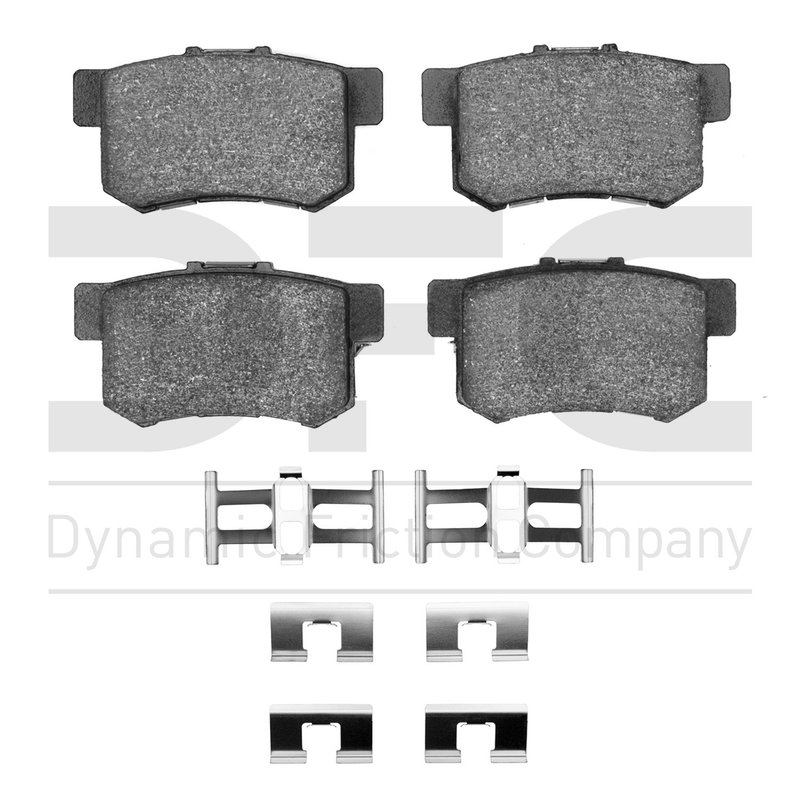Dynamite Friction 1551-0537-01 Disc Brake Pad Set - Rear