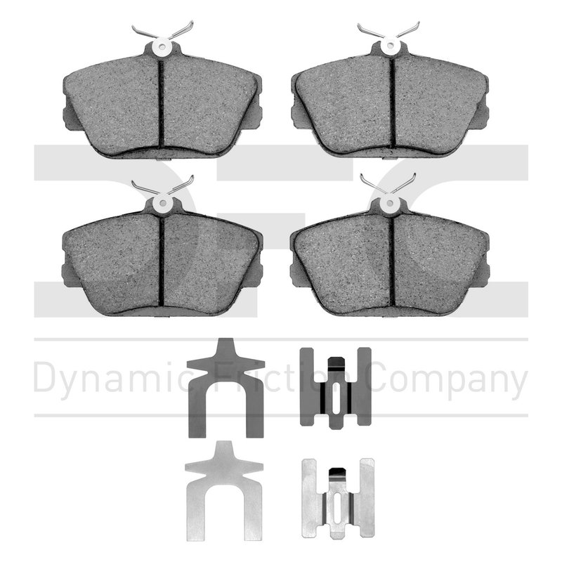 Dynamic Friction 1551-0598-01 Disc Brake Pad Set - Front