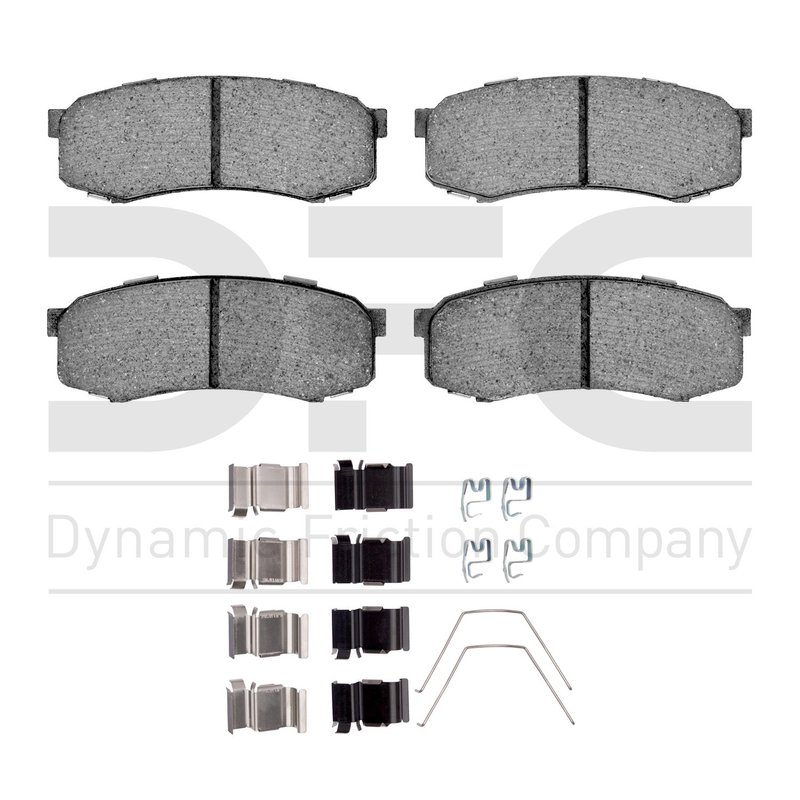 Dynamite Friction 1551-0606-01 Disc Brake Pad Set - Rear