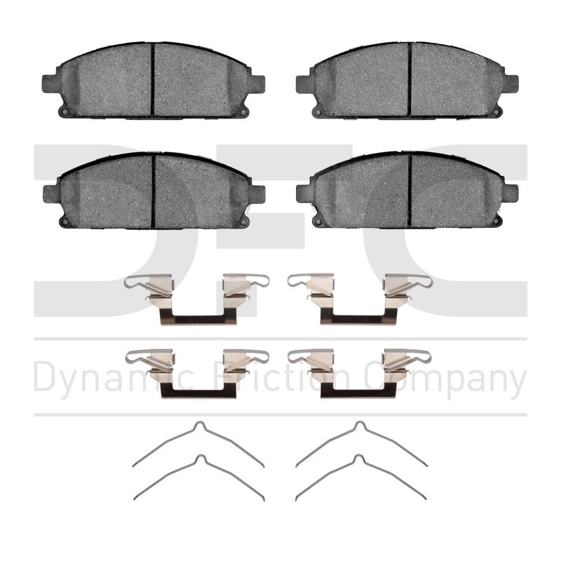 Dynamite Friction 1551-0691-02 Disc Brake Pad Set - Front