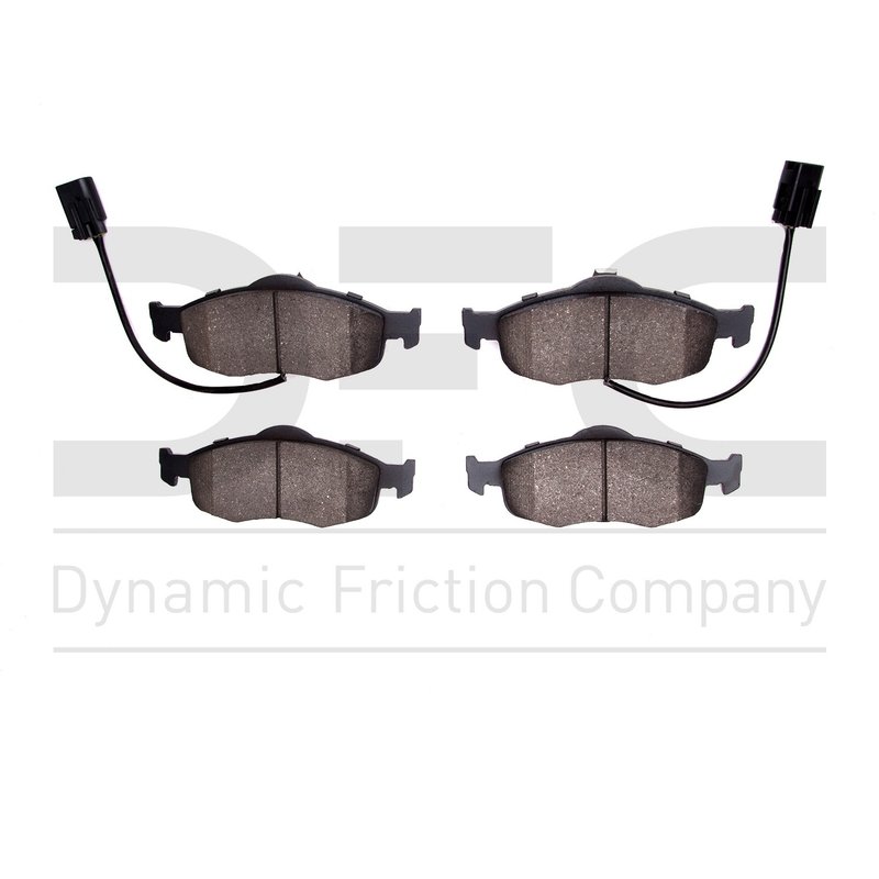 Dynamite Friction 1551-0801-00 Disc Brake Pad Set - Front