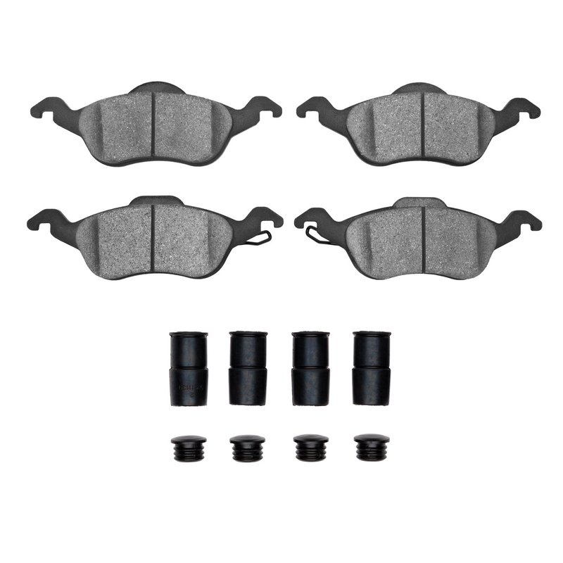 Dynamite Friction 1551-0816-01 Disc Brake Pad Set - Front
