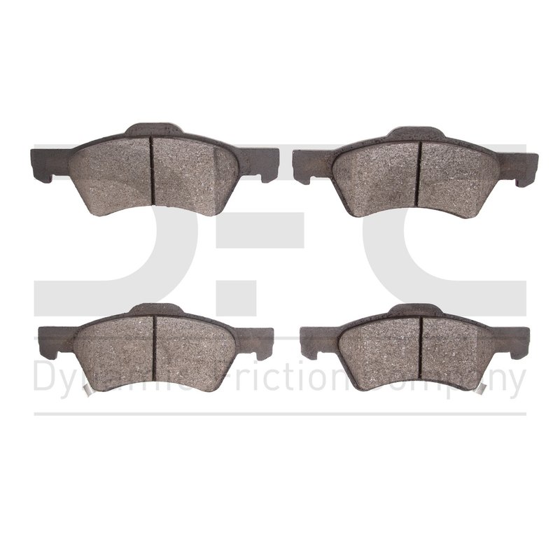 Dynamite Friction 1551-0857-00 Disc Brake Pad Set - Front
