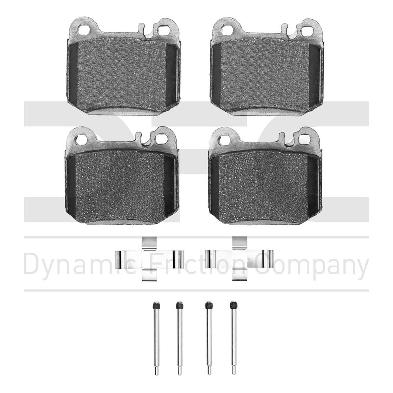 Dynamic Friction 1551-0874-01 Disc Brake Pad Set - Rear
