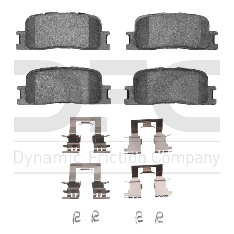 Dynamite Friction 1551-0885-01 Disc Brake Pad Set - Rear