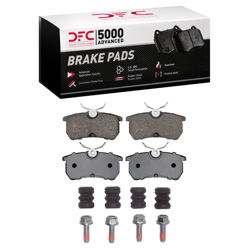 Dynamic Friction 1551-0886-01 Disc Brake Pad Set - Rear
