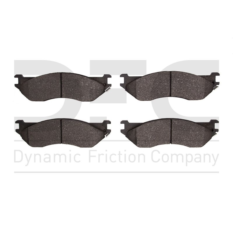 Dynamite Friction 1551-0897-00 Disc Brake Pad Set - Front