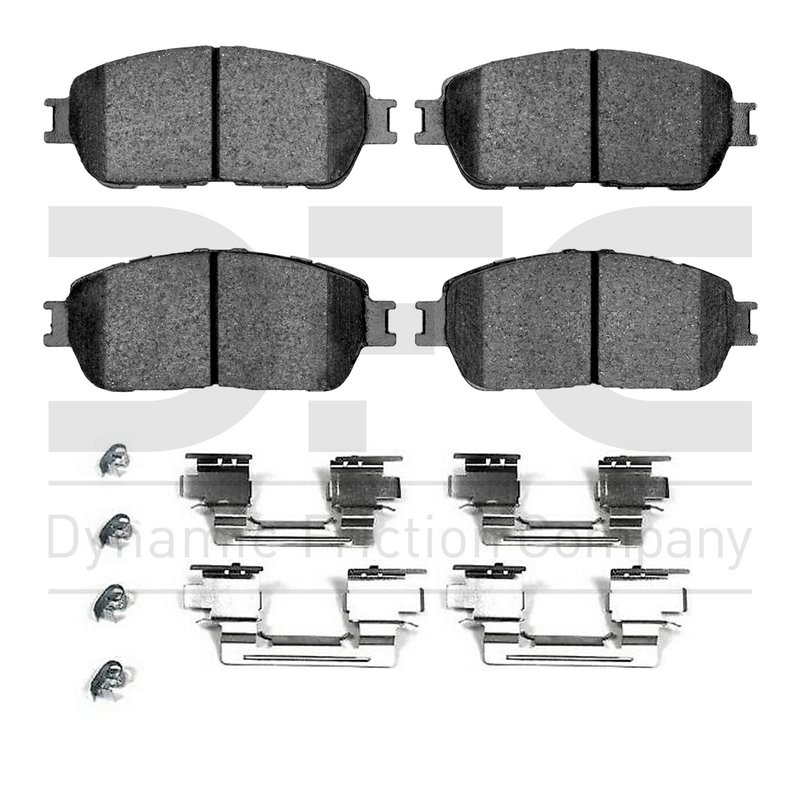 Dynamite Friction 1551-0906-11 Disc Brake Pad Set - Front