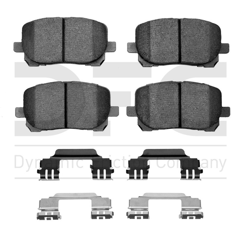Dynamite Friction 1551-0923-01 Disc Brake Pad Set - Front