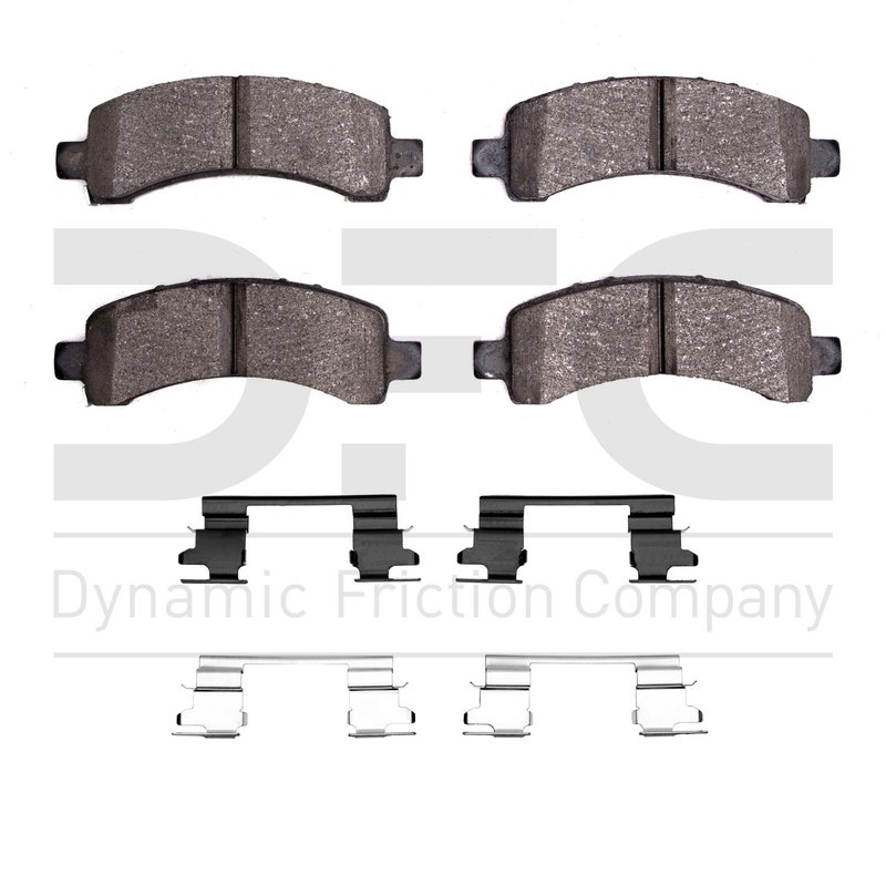 Dynamite Friction 1551-0974-01 Disc Brake Pad Set - Rear